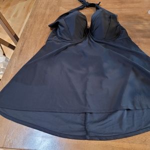 Smart and Sexy brand women's black Tankini.